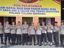 Propam Polres Tulang Bawang Sikat Disiplin Personel! Ops Lilin Krakatau 2025 Dikawal