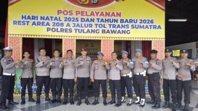 Propam Polres Tulang Bawang Sikat Disiplin Personel! Ops Lilin Krakatau 2025 Dikawal Ketat Demi Pelayanan Prima Masyarakat