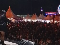 Ribuan Warga Memadati Samber Park Pada Hari Ke- 5 Gelaran Pesta Rakyat Menyambut HUT Kota Metro Ke- 89