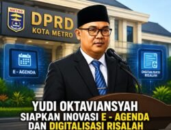 Sekwan Metro Resmi Dijabat, Yudi Oktavianalsyah Siap Majukan dan Sinergi di Kota Metro
