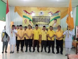Resmi Dilantik, Supardi Siap Satukan Kader dan Besarkan Golkar di Meraksa Aji