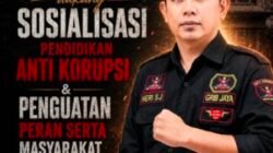 GRIB JAYA KOTA METRO DUKUNG SOSIALISASI ANTIKORUPSI BERSAMA KPK RI, HERI SETIAWAN: MASYARAKAT HARUS BERANI IKUT MENGAWAL