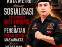 GRIB JAYA KOTA METRO DUKUNG SOSIALISASI ANTIKORUPSI BERSAMA KPK RI, HERI SETIAWAN: MASYARAKAT HARUS BERANI IKUT MENGAWAL