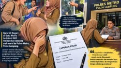 GURU DI METRO LAPORKAN WALI MURID KE POLISI, MENGAKU DIHINA DAN DIANCAM