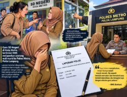 GURU DI METRO LAPORKAN WALI MURID KE POLISI, MENGAKU DIHINA DAN DIANCAM
